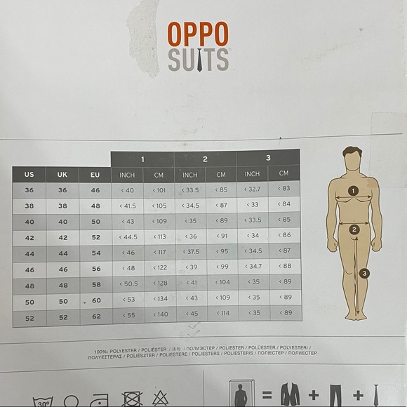 OPPOSUITS United Stripes Holiday Suit 40 - Picture 5 of 6